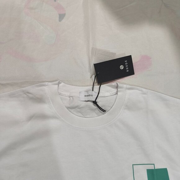 Rhude Cotton Short-Sleeved T-Shirt - Picture 2 of 5